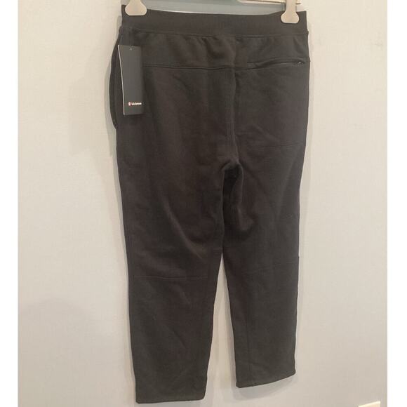 Lululemon Relaxed-Fit French Terry Jogger Medium NEW Black Athleisure Casual - Picture 5 of 9